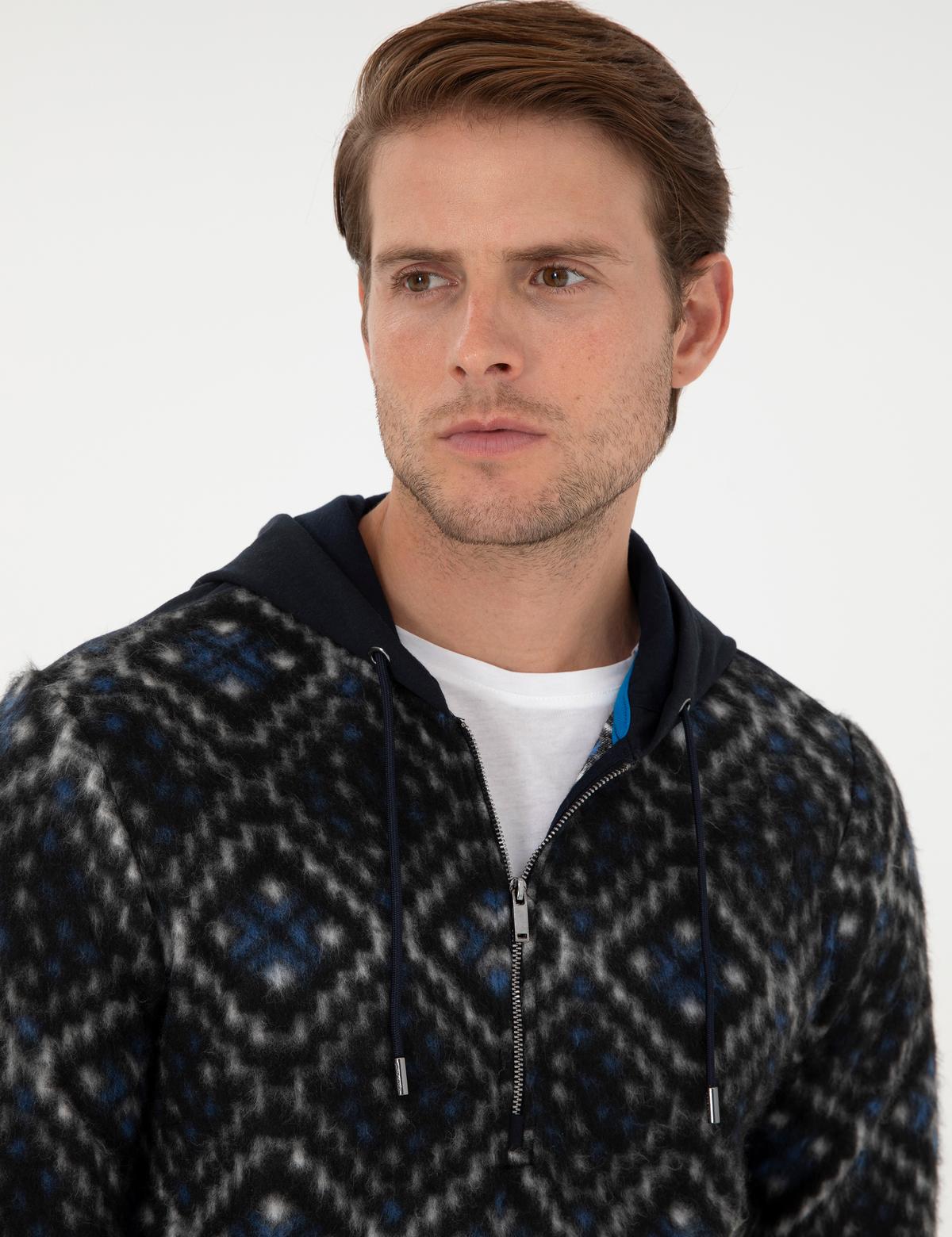 Lacivert Regular Fit Sweatshirt - 50293010005