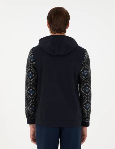Lacivert Regular Fit Sweatshirt