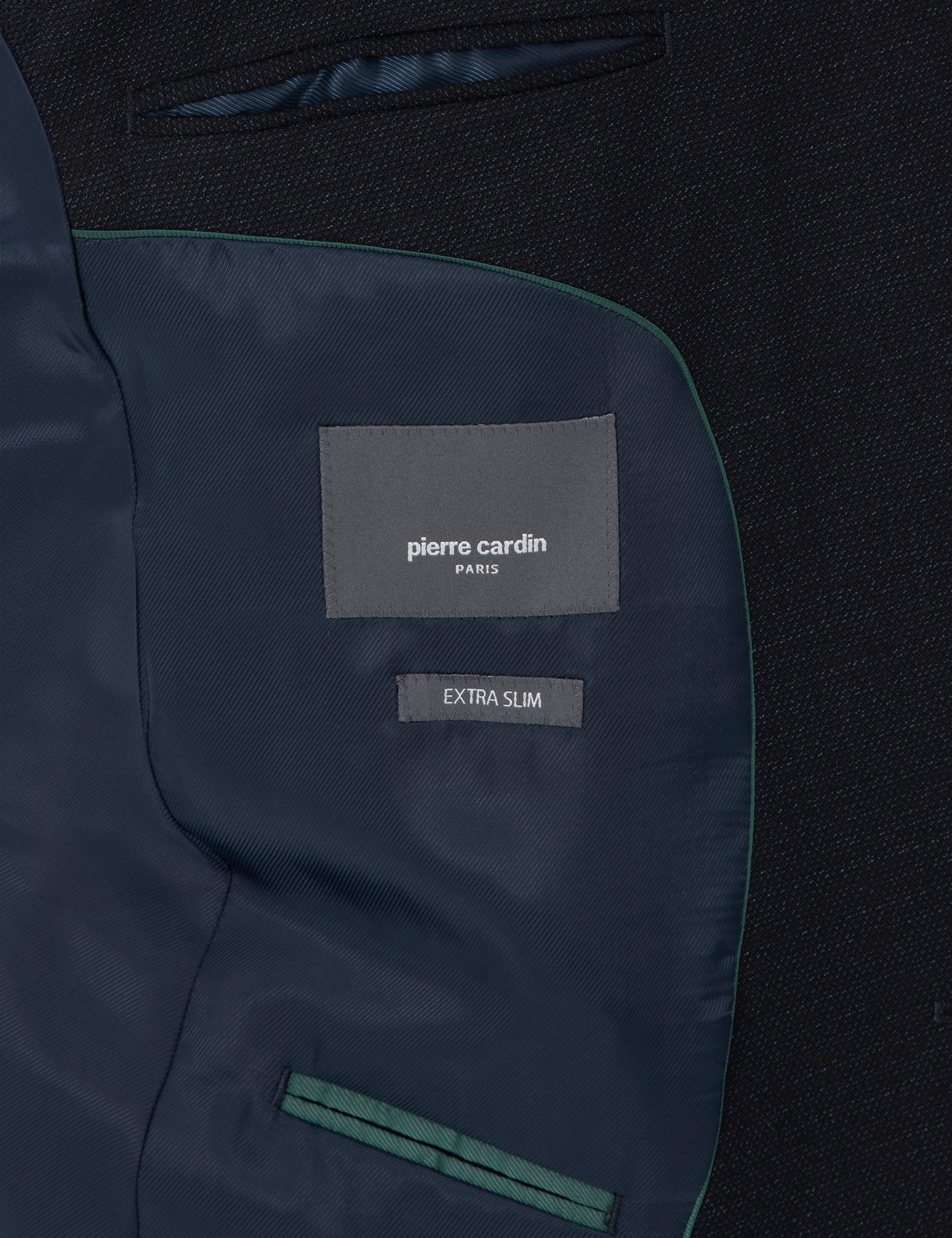 Lacivert Extra Slim Fit Yünlü Takım Elbise