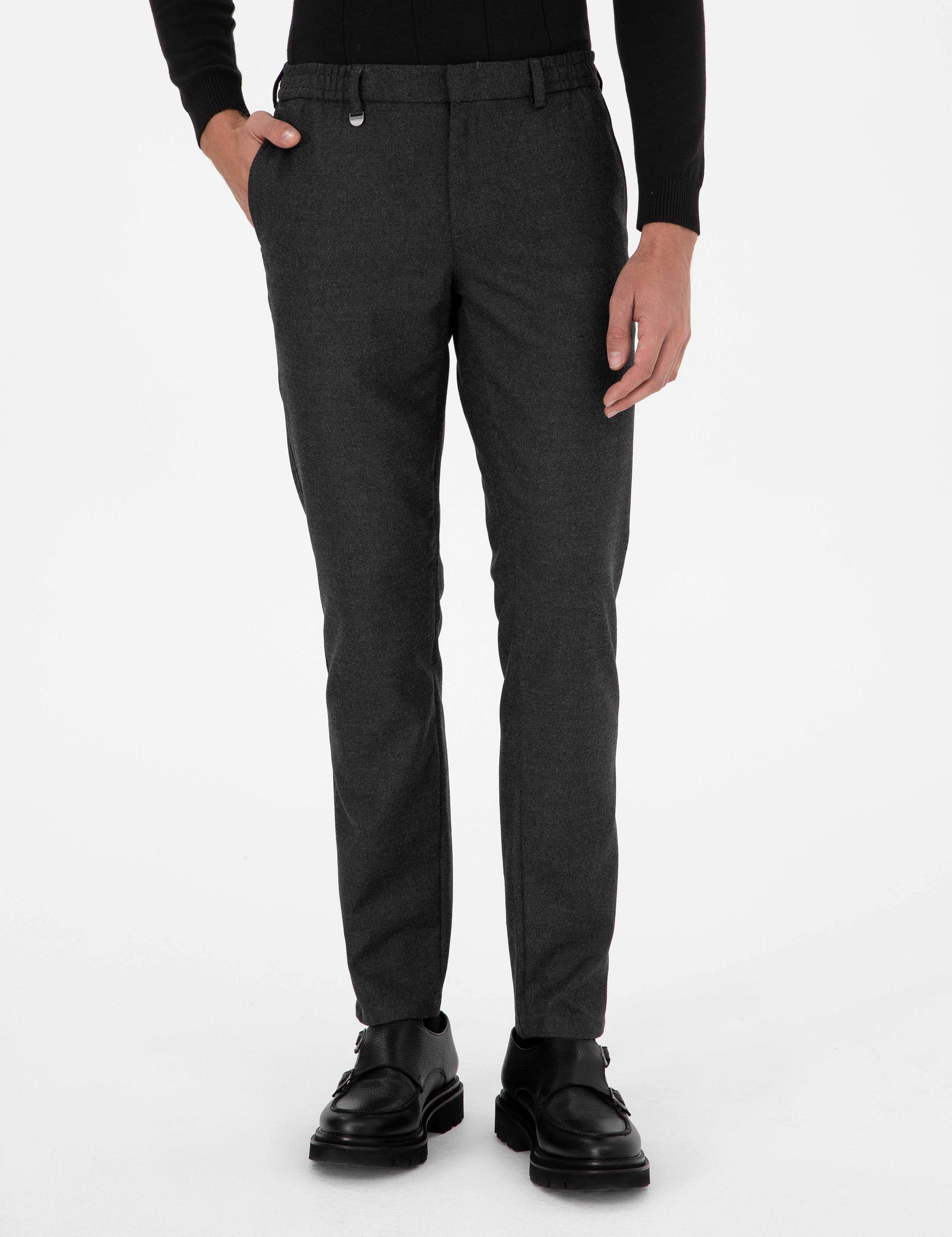 Antrasit Ex. Slim Fit Kumaş Pantolon