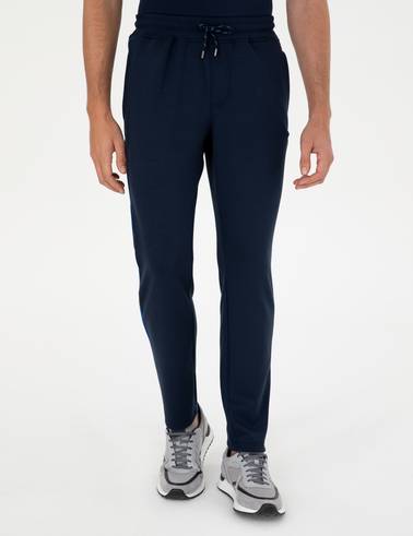 Lacivert Slim Fit Eşofman Altı