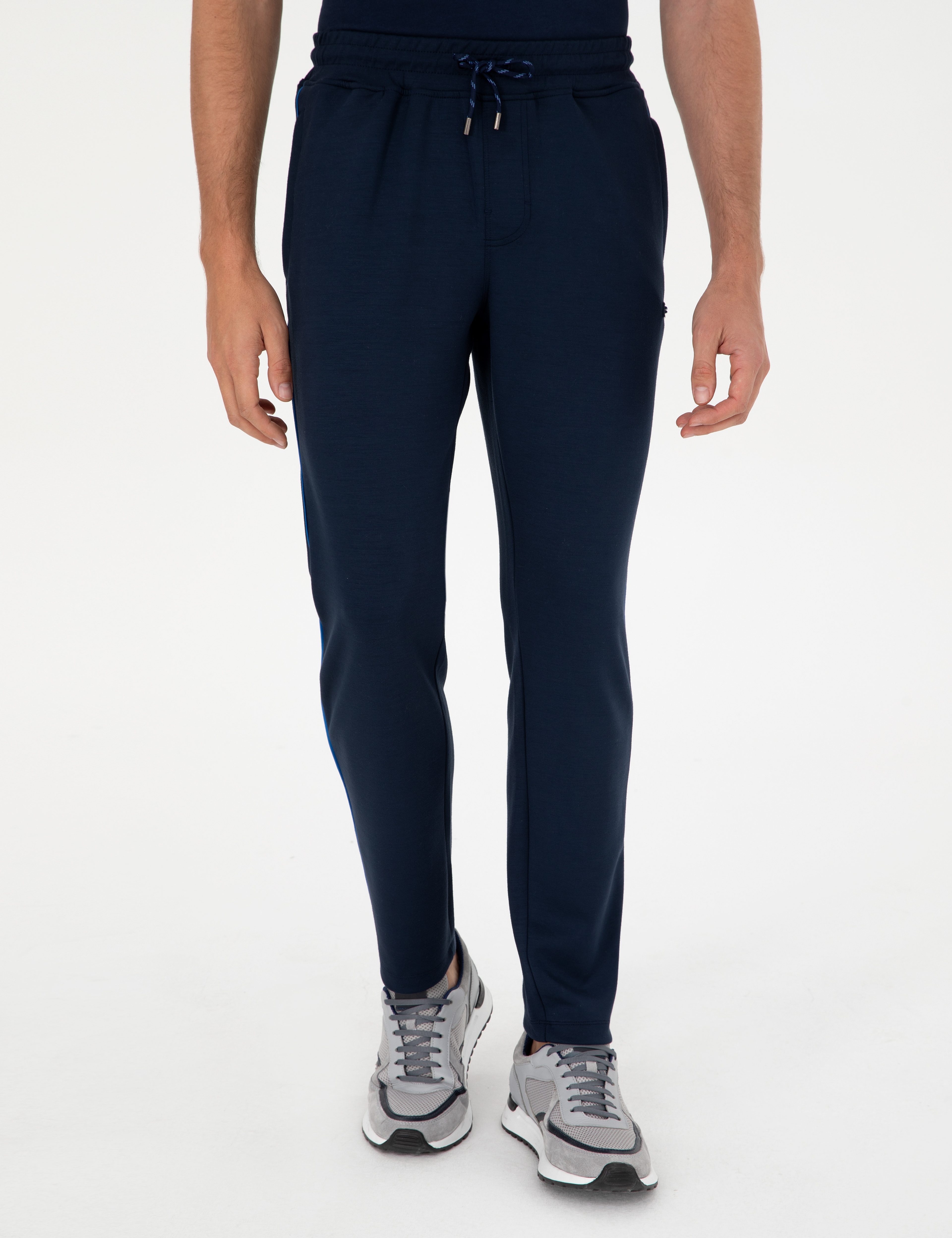 Lacivert Slim Fit Eşofman Altı