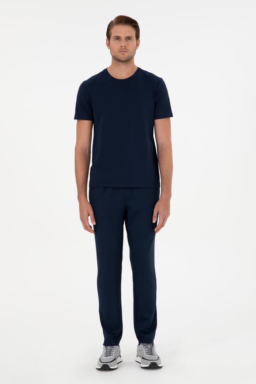 Lacivert Slim Fit Eşofman Altı