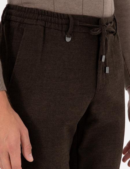 Kahverengi Ex. Slim Fit Kumaş Pantolon - 50292939113