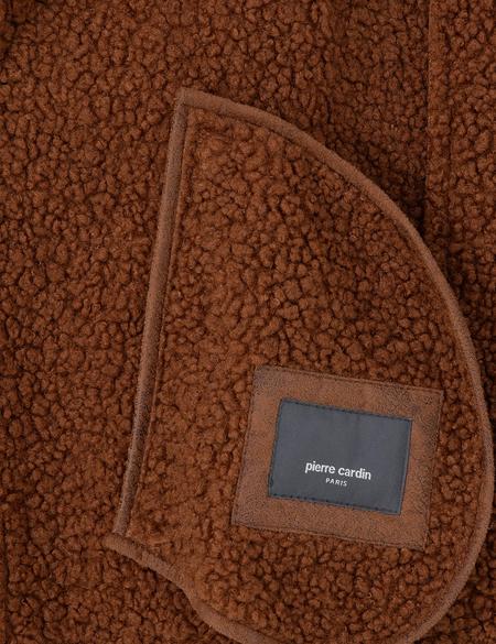 Taba Kürk Detaylı Ceket - 50300557004