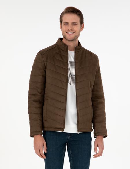 Haki Suni Deri Ceket - 50300519028