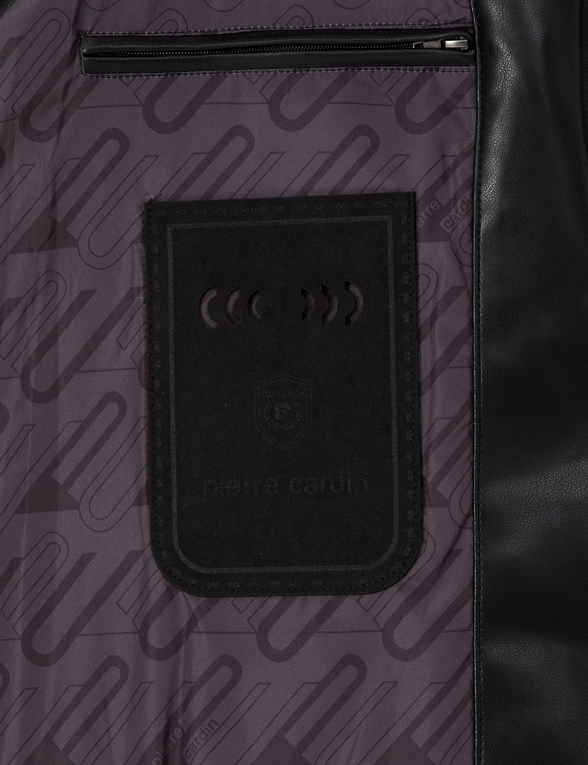 Siyah Suni Deri Yelek - 50300553004