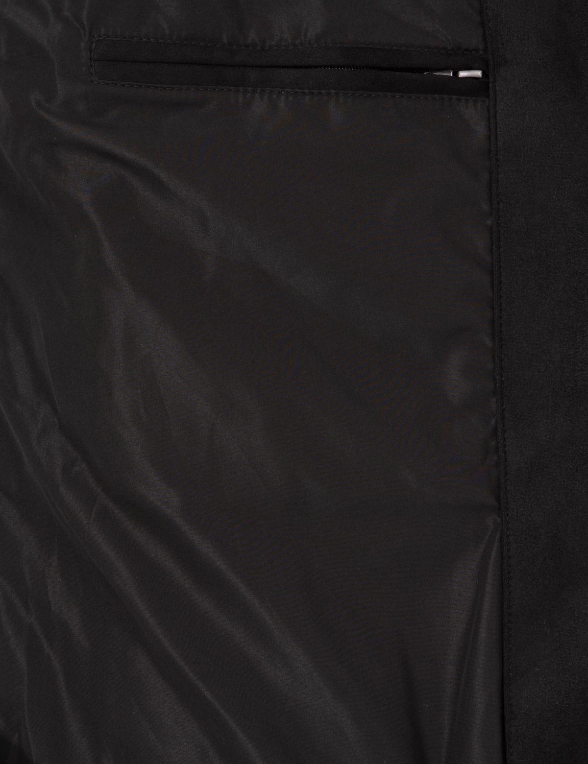 Siyah Suni Deri Ceket - 50300519007