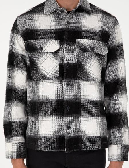 Siyah Oduncu Çift Cepli Comfort Fit Gömlek Ceket - 50292148032