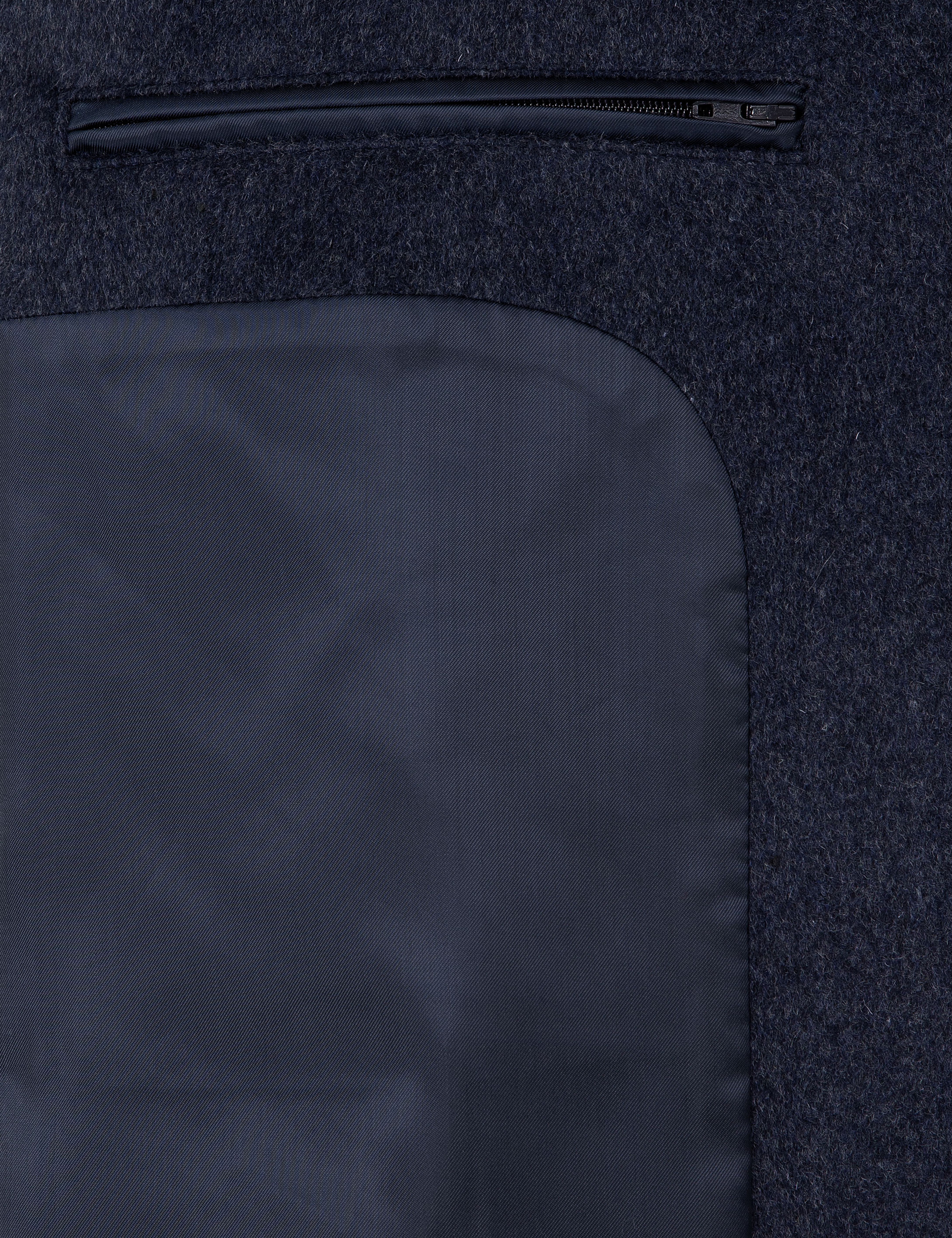 İndigo Ex. Slim Fit Kaşe Kaban - Image 6