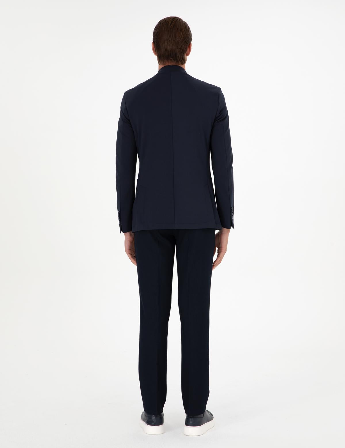 Lacivert Slim Fit Kumaş Pantolon - 50296135072