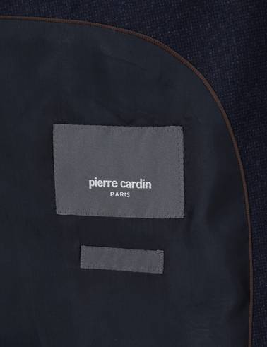 Lacivert Slim Fit Yün Takım Elbise