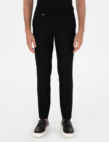 Siyah Slim Fit Kumaş Pantolon - 50296135006