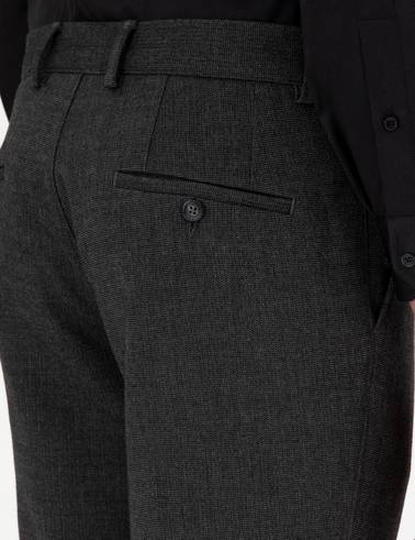 Antrasit Slim Fit Kumaş Pantolon