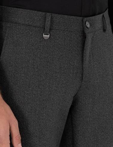 Antrasit Slim Fit Kumaş Pantolon