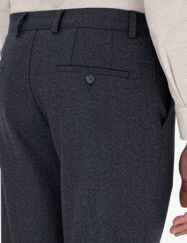 Lacivert Slim Fit Kumaş Pantolon