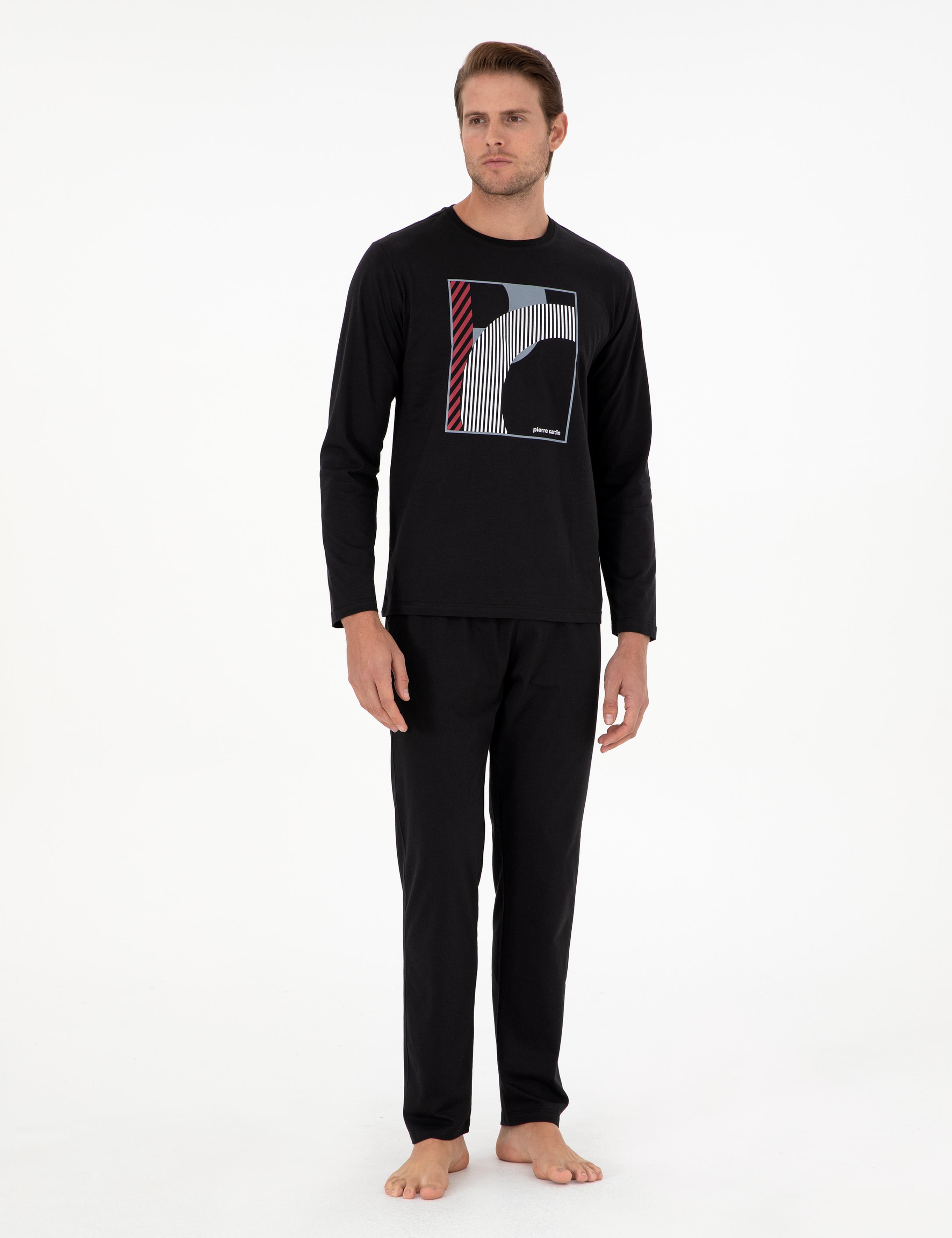 Siyah Pijama Takımı