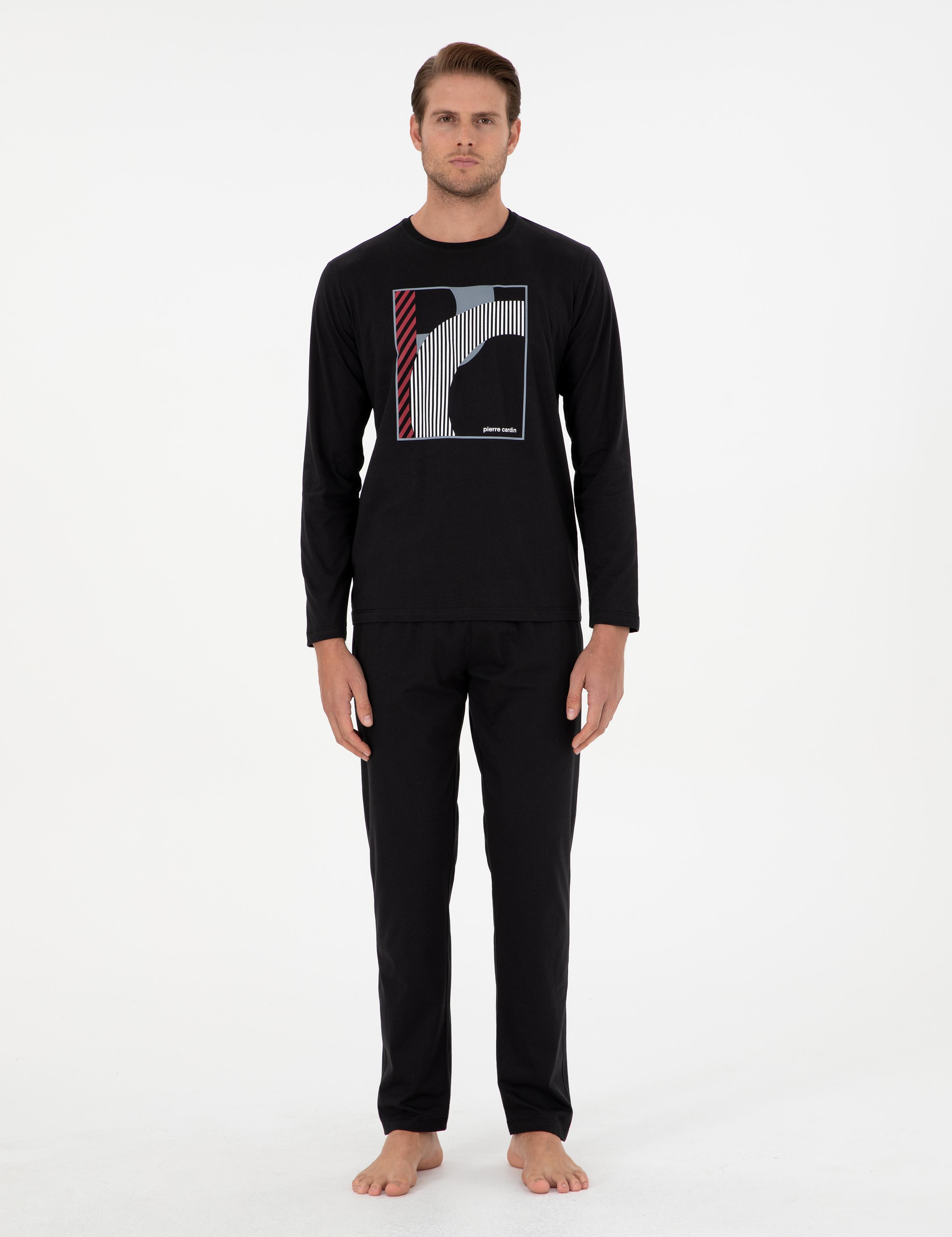 Siyah Pijama Takımı