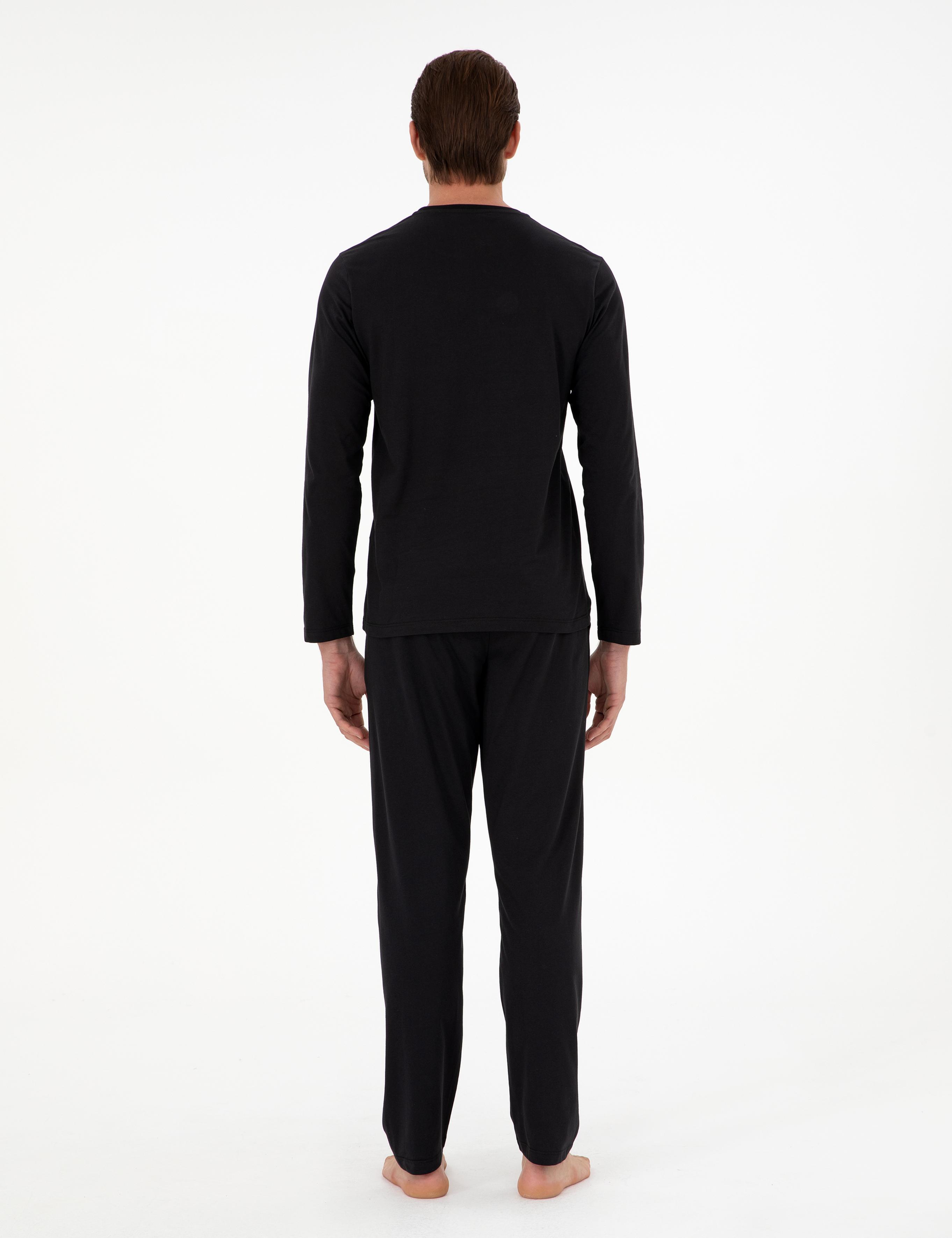 Siyah Pijama Takımı