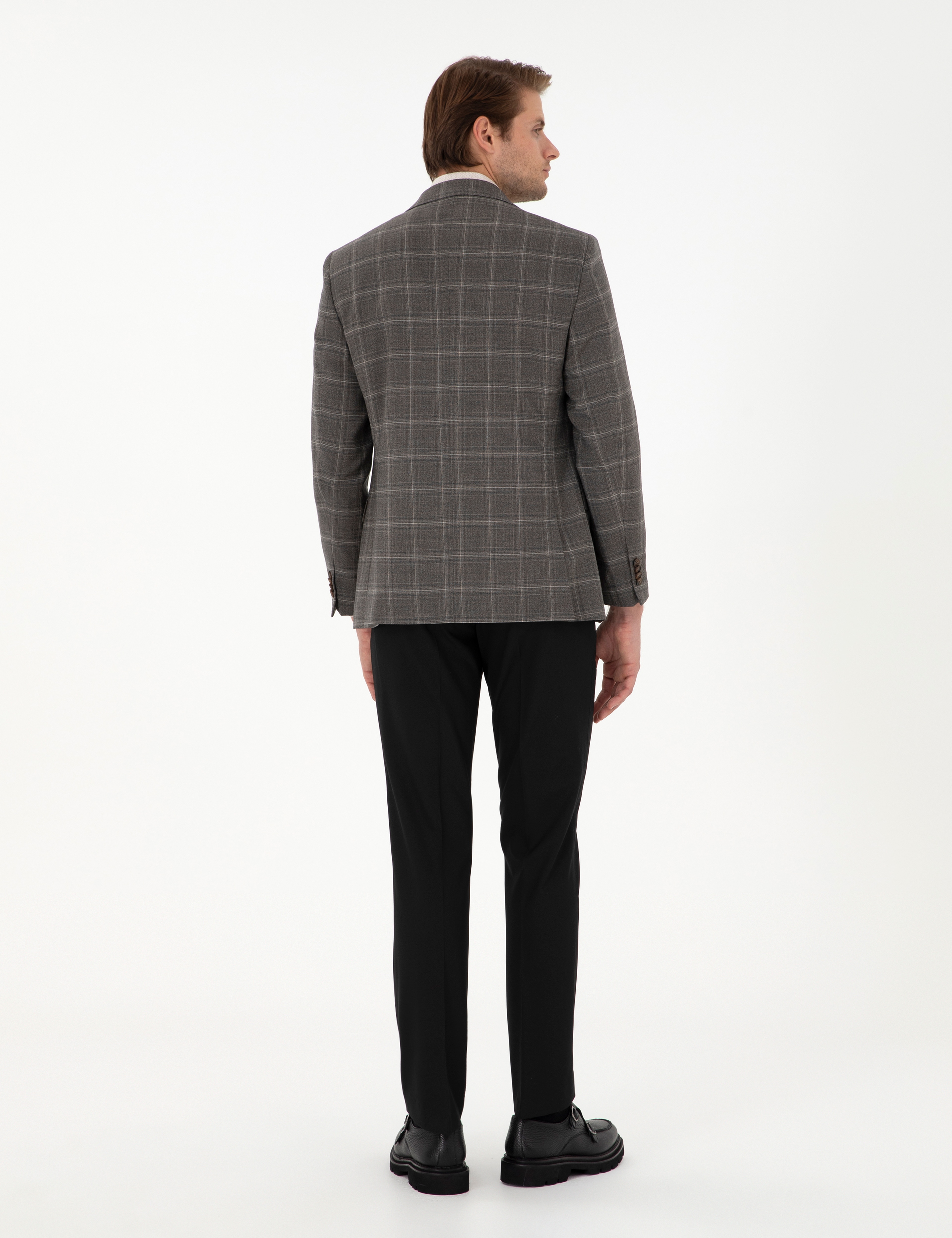 Siyah Slim Fit Kumaş Pantolon