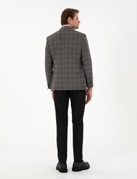 Siyah Slim Fit Kumaş Pantolon - 50302421018