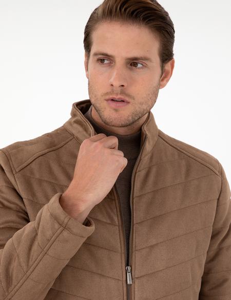 Vizon Suni Deri Ceket - 50300519021