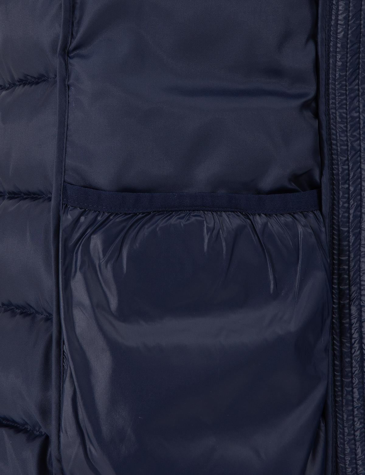 Lacivert Kapüşonlu Kapitone Mont - 50297332028