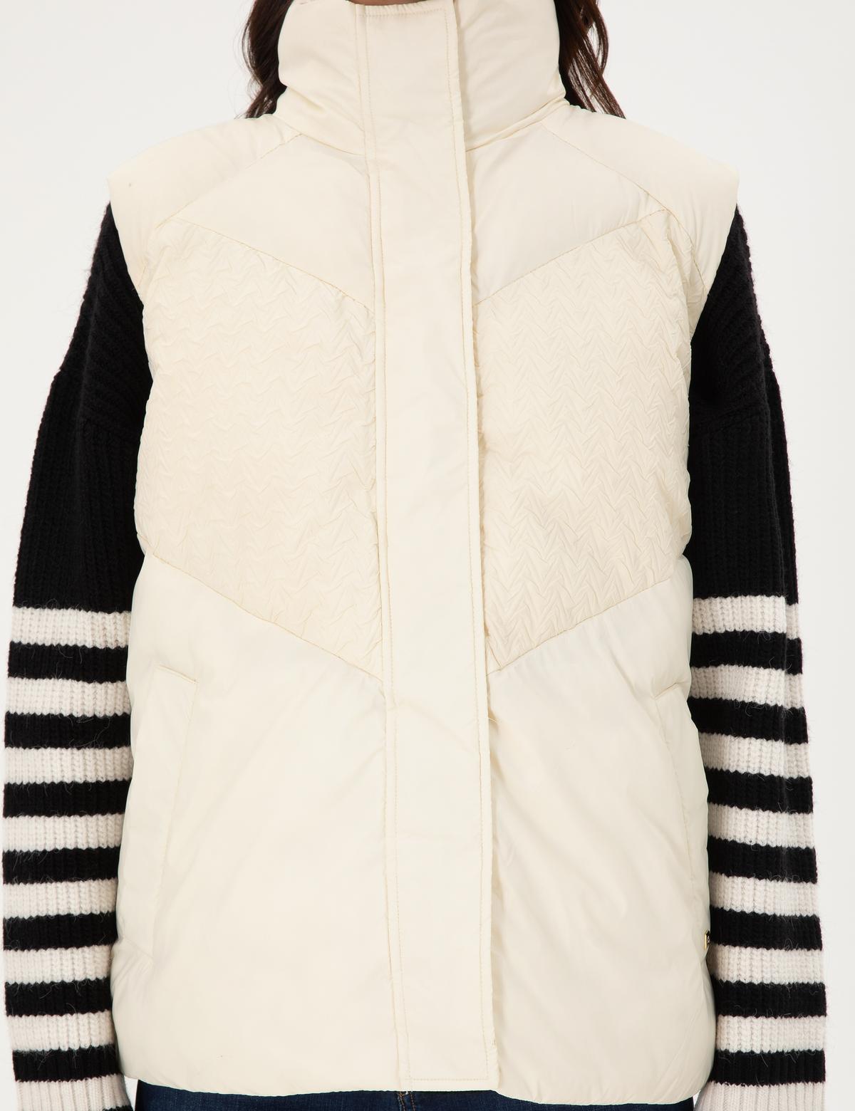 Ekru Yelek - 50290335028