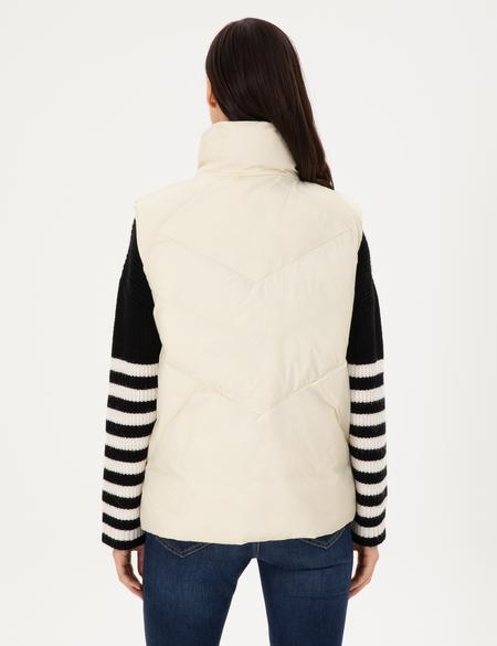 Ekru Yelek - 50290335028