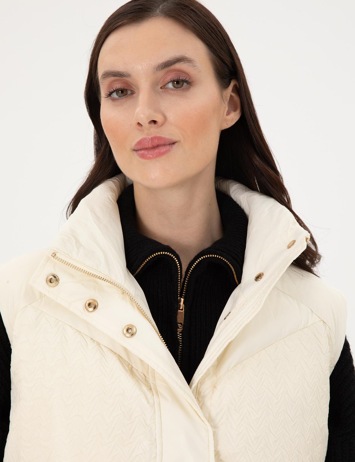 Ekru Yelek - 50290335028