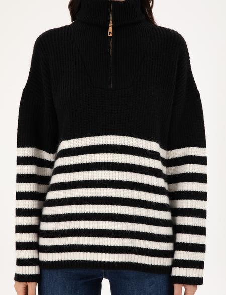 Siyah Comfort Fit Kazak - 50298102010