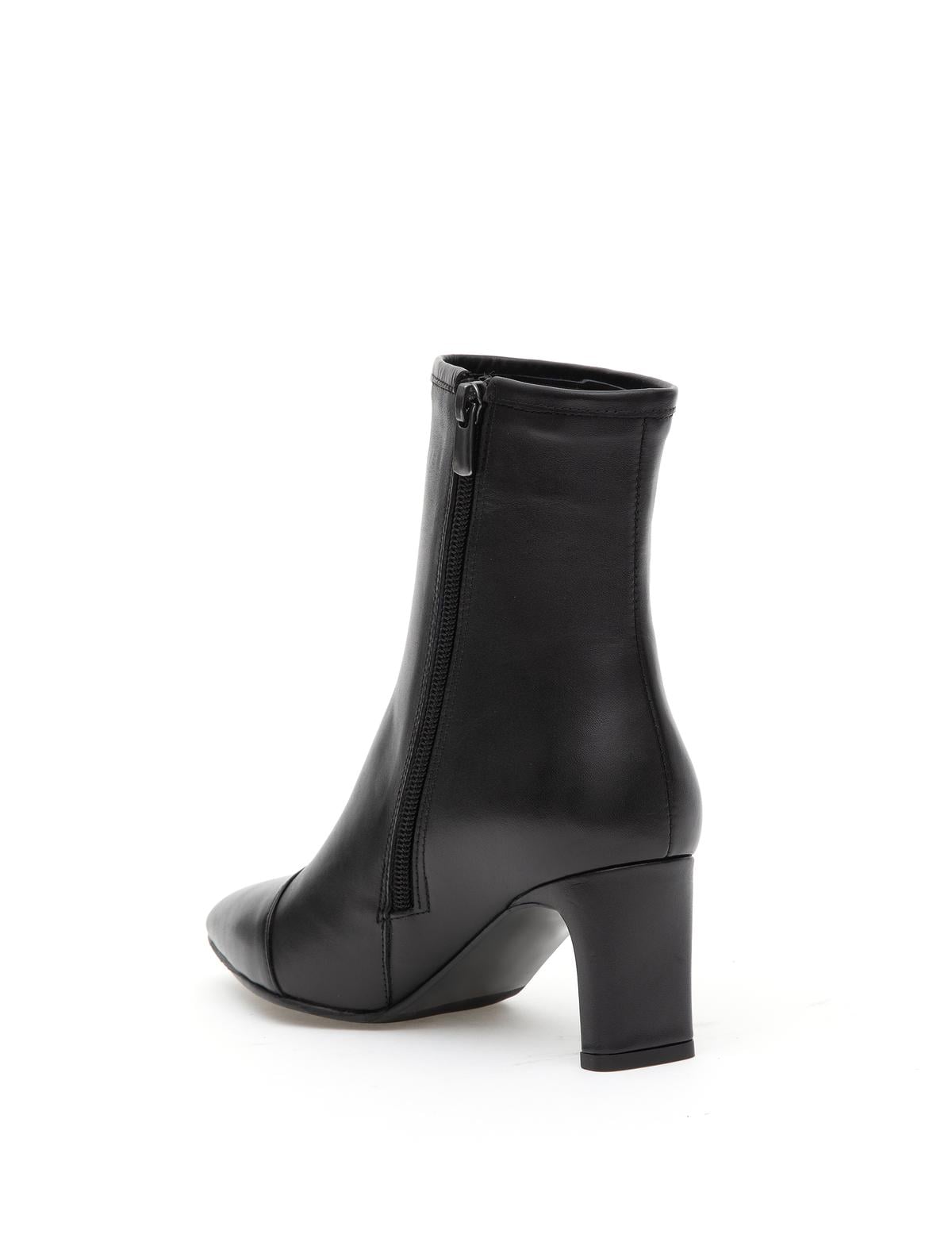 Siyah Topuklu Bot - 50295592003