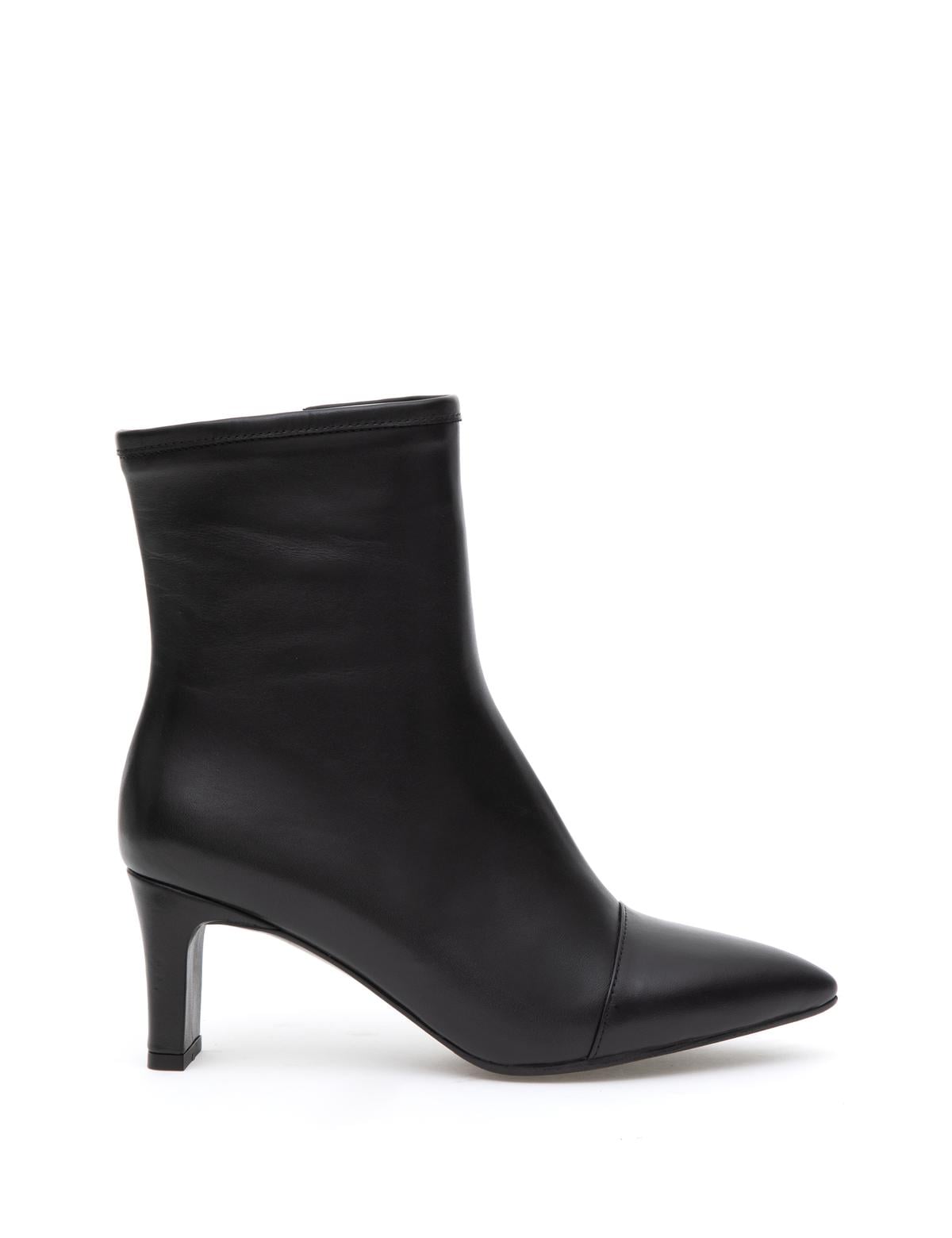 Siyah Topuklu Bot - 50295592003