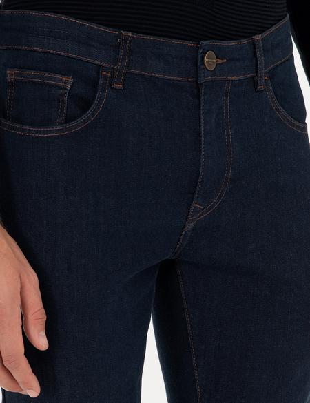 Lacivert Slim Fit Jean Pantolon - 50295844005