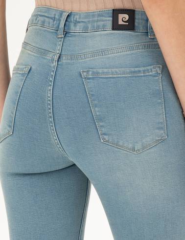 Açık Mavi Skinny Fit Jean Pantolon