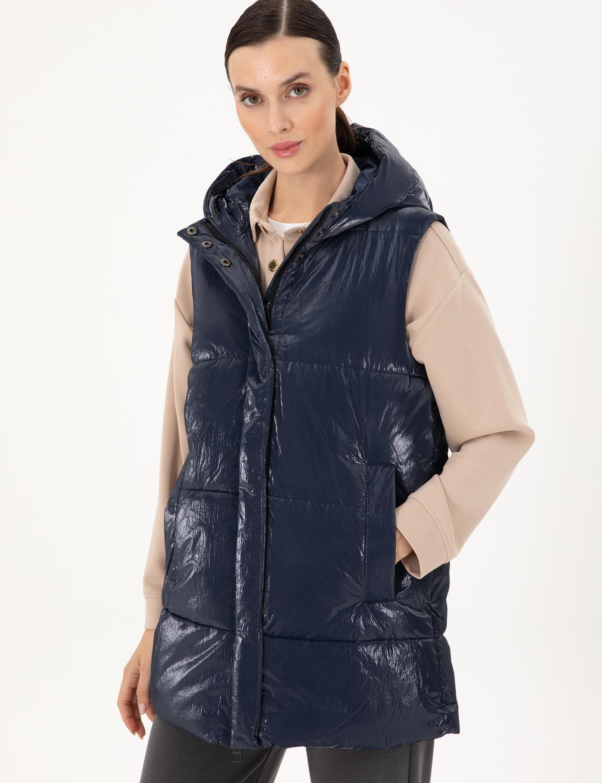 Lacivert Yelek - 50290343041