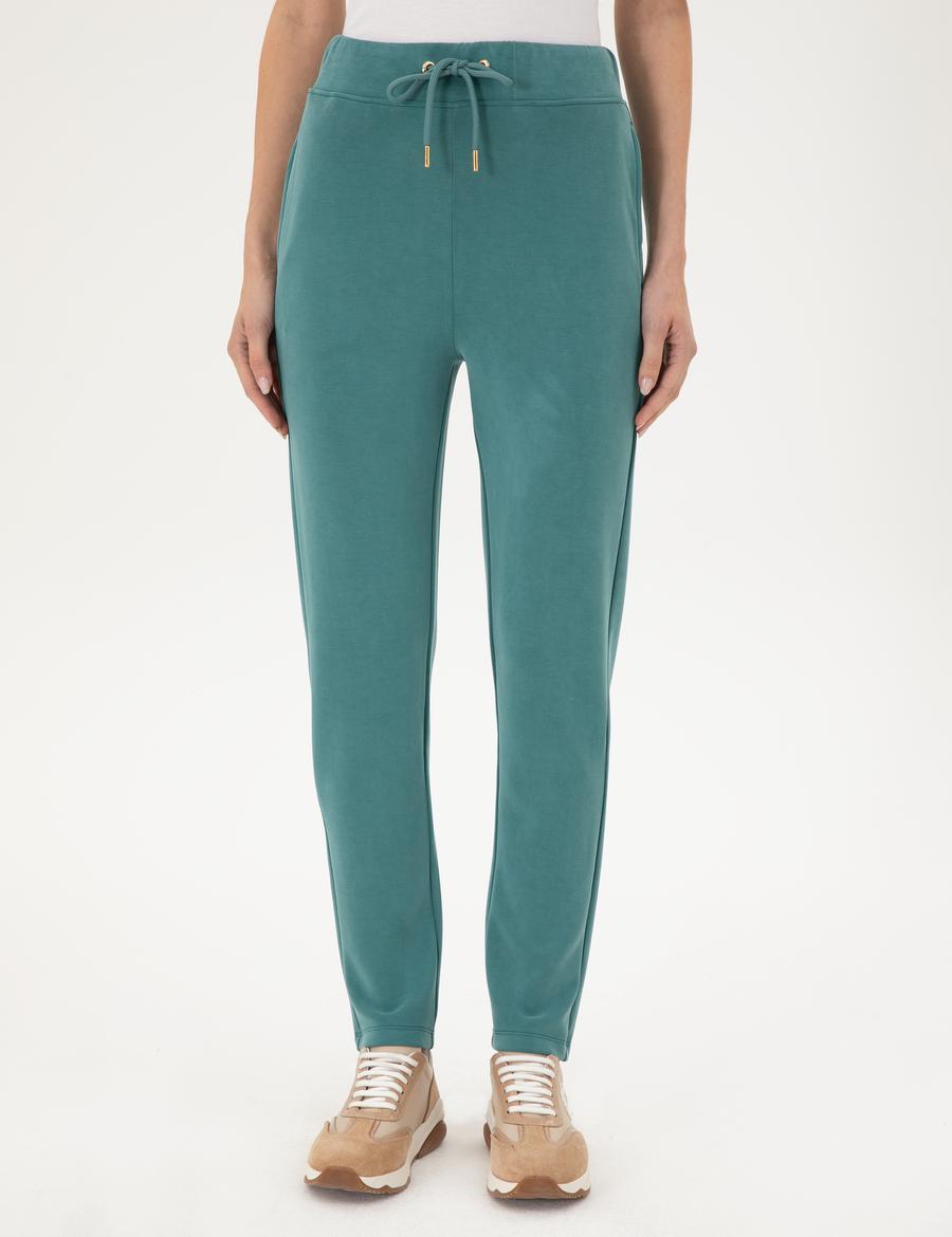 Koyu Yeşil Regular Fit Eşofman Altı