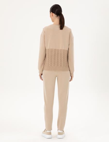 Bej Regular Fit Eşofman Altı - 50290934004