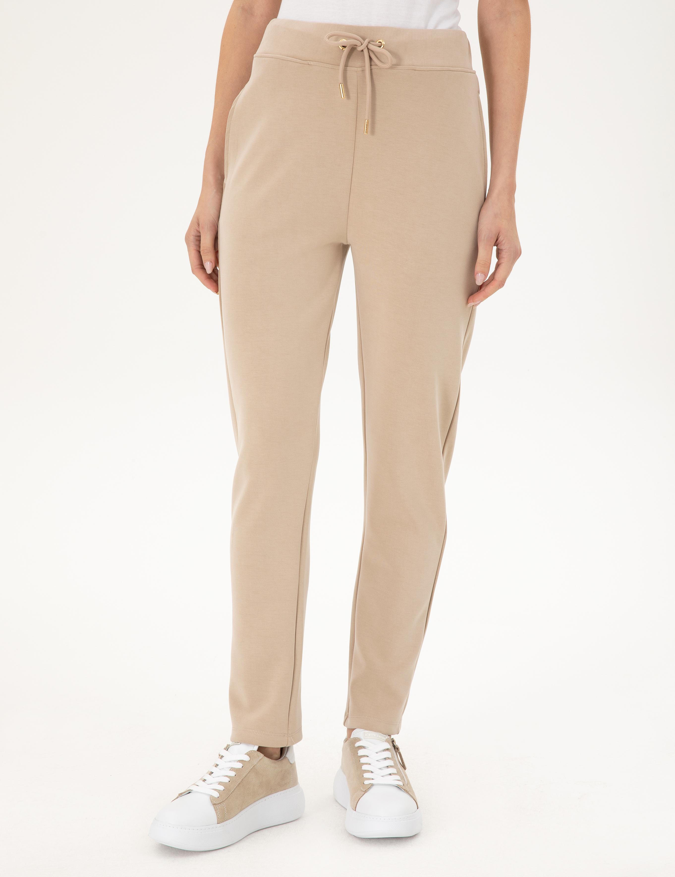 Bej Regular Fit Eşofman Altı