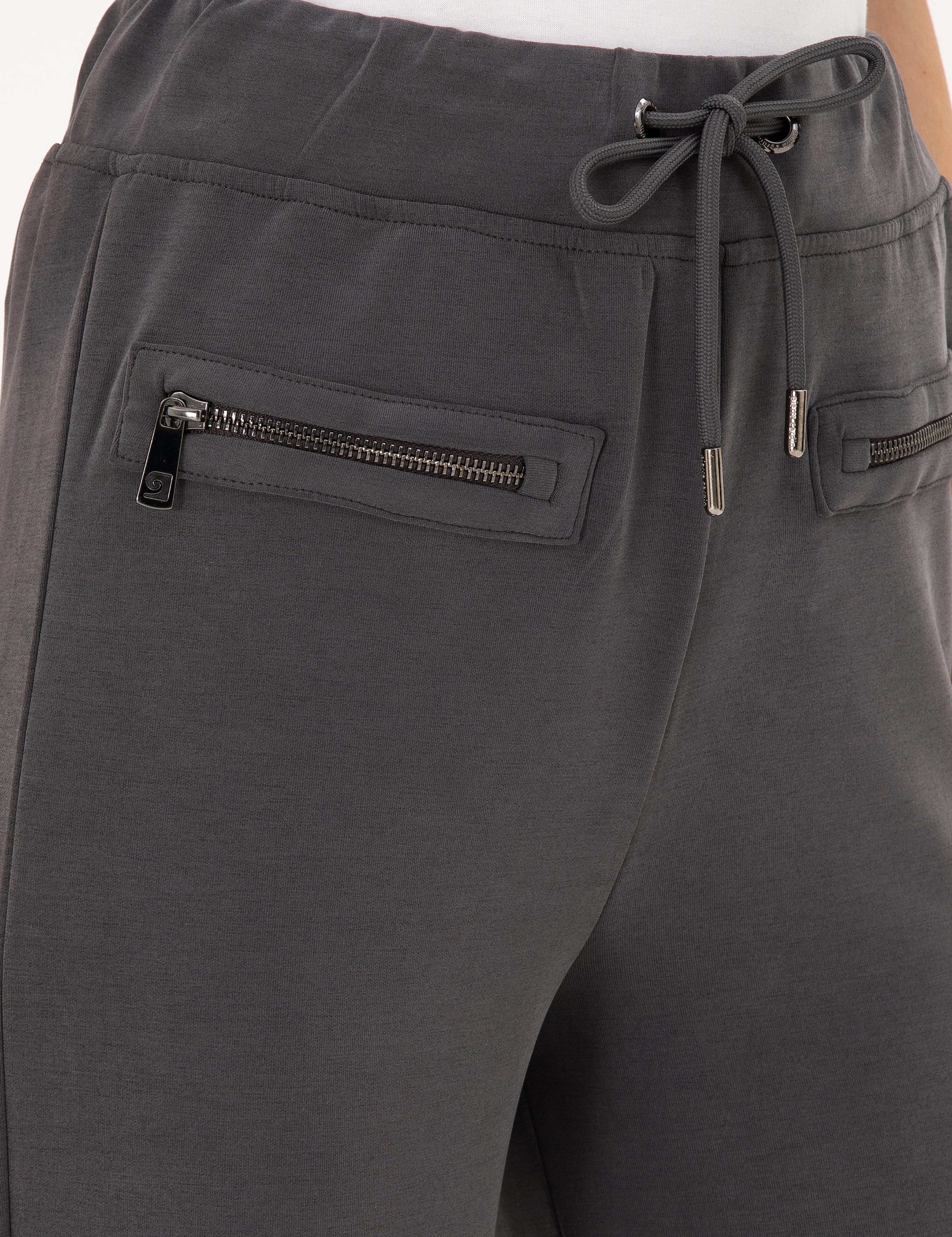 Antrasit Flare Fit Eşofman Altı - Image 5