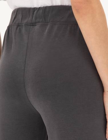 Antrasit Flare Fit Eşofman Altı