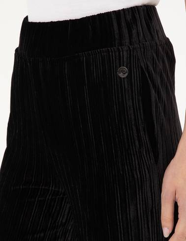 Siyah Loose Fit Eşofman Altı