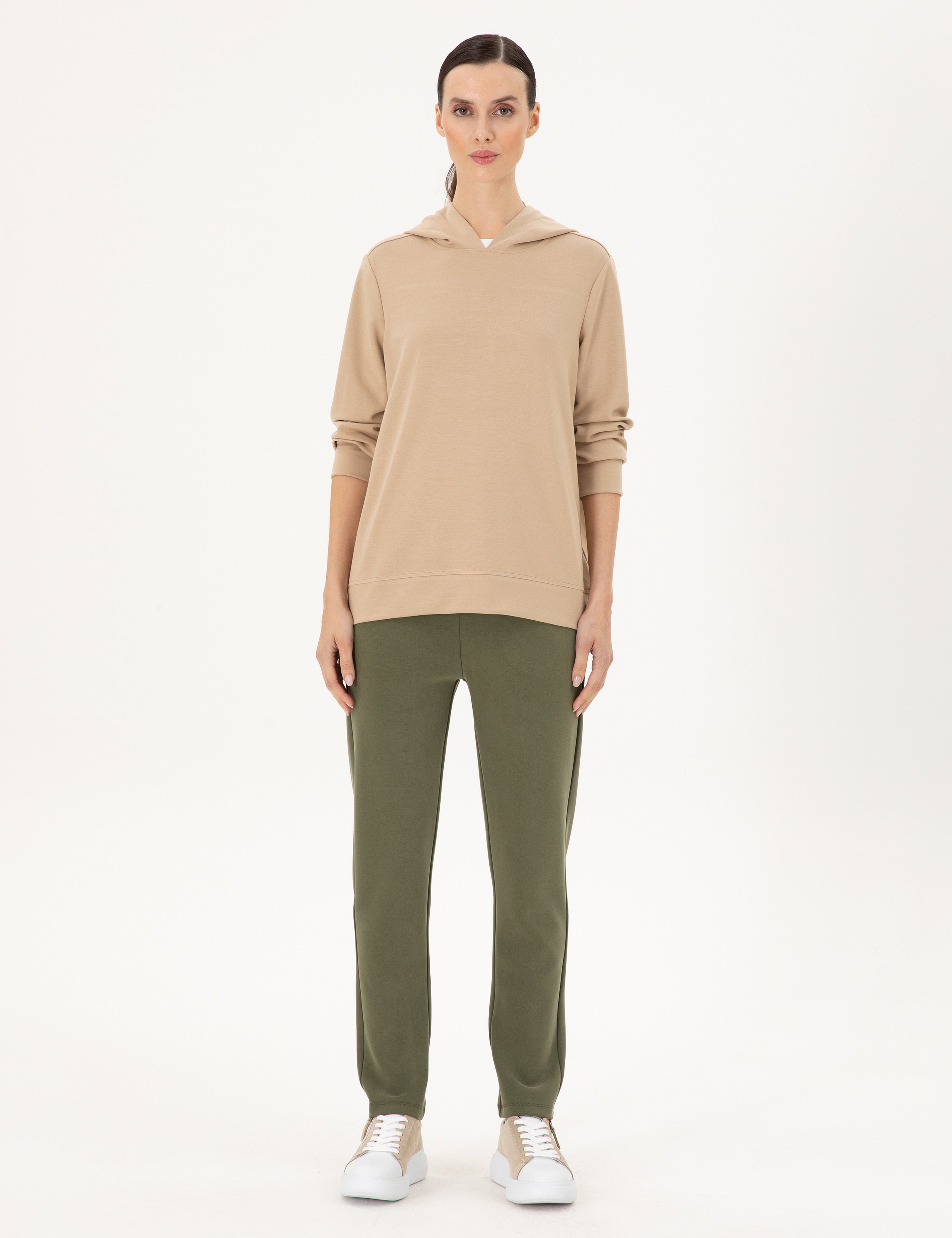 Haki Regular Fit Eşofman Altı
