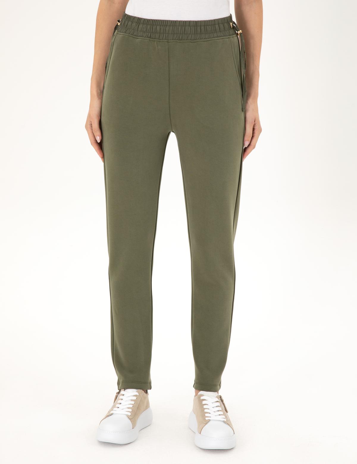 Haki Regular Fit Eşofman Altı - 50290978023