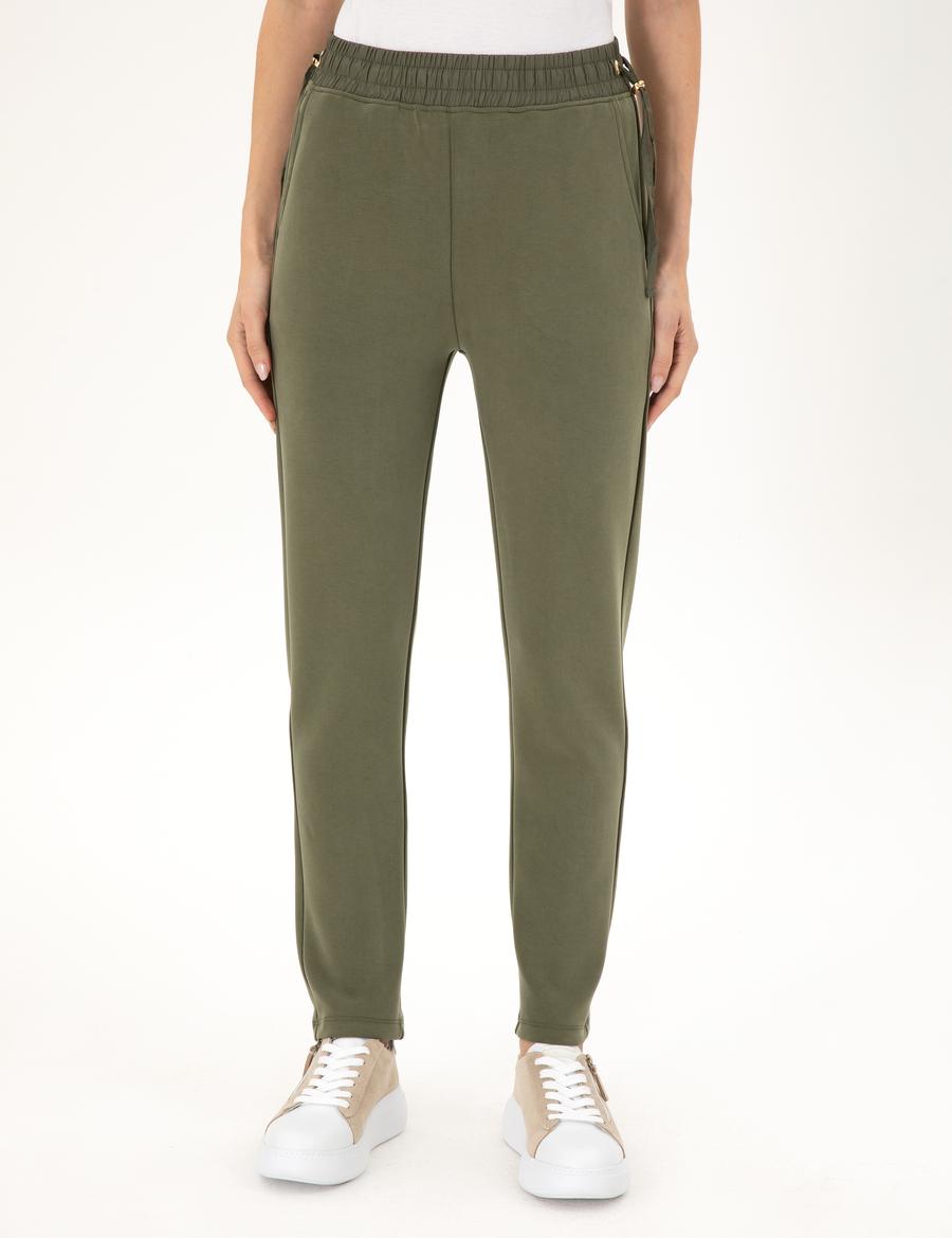 Haki Regular Fit Eşofman Altı