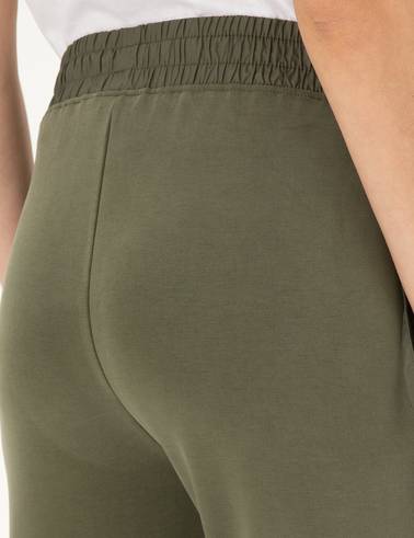 Haki Regular Fit Eşofman Altı
