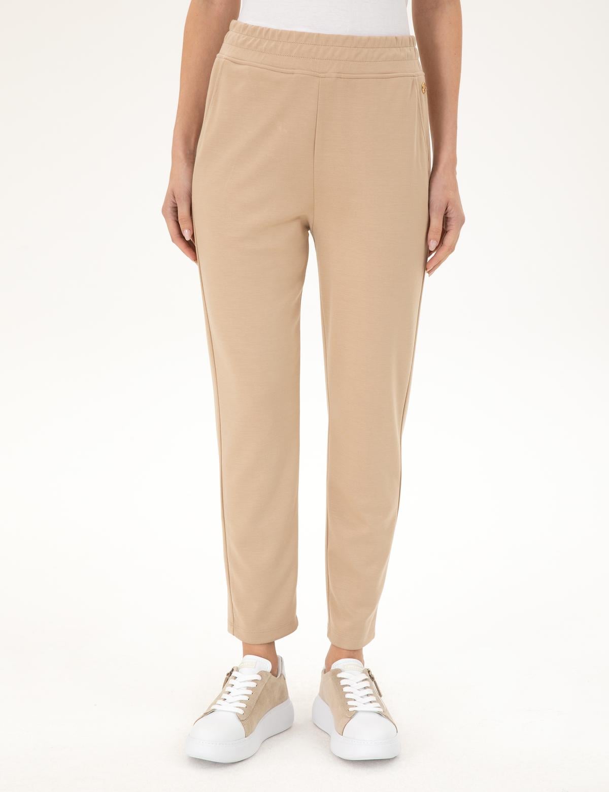 Bej Regular Fit Eşofman Altı - 50300857006