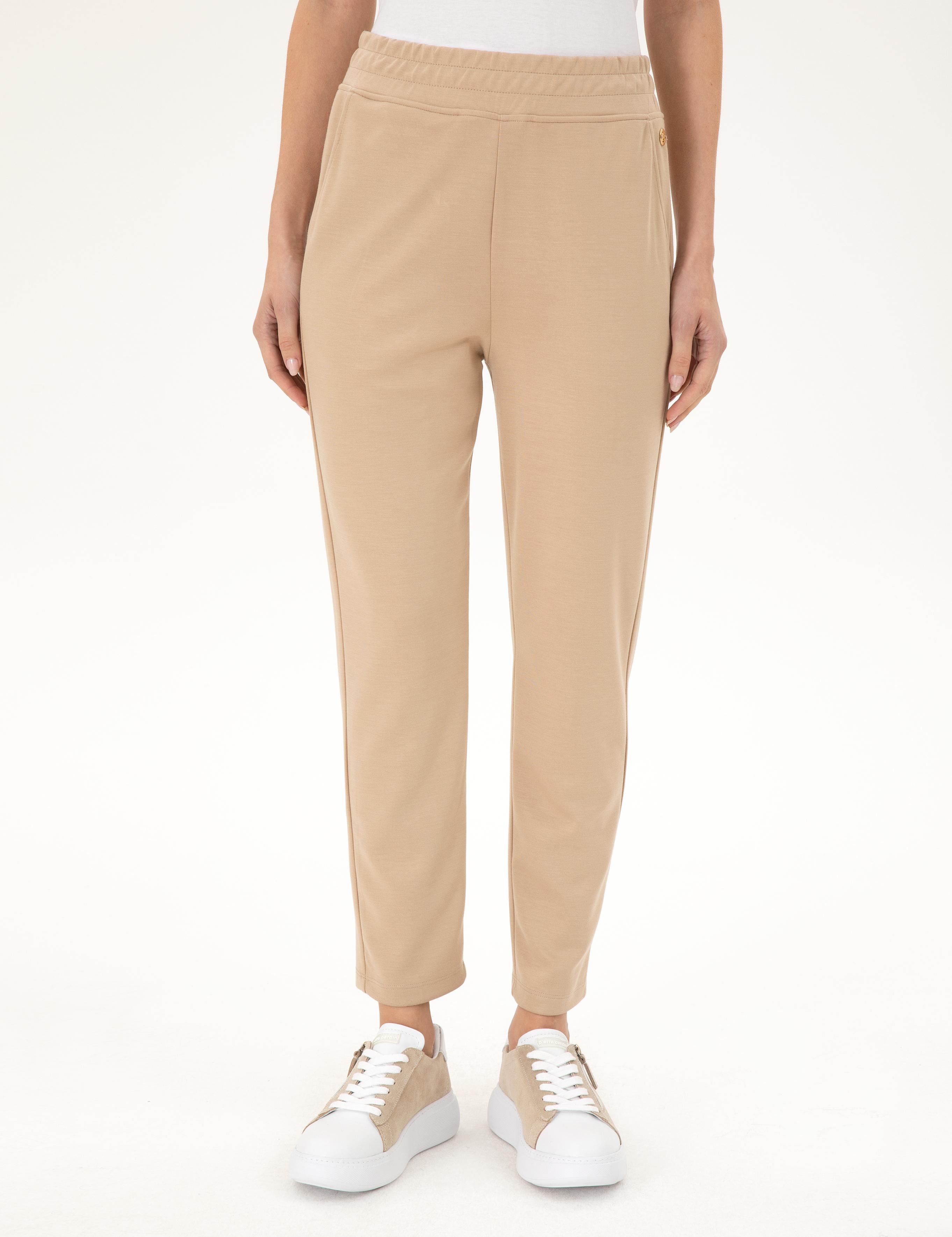 Bej Regular Fit Eşofman Altı