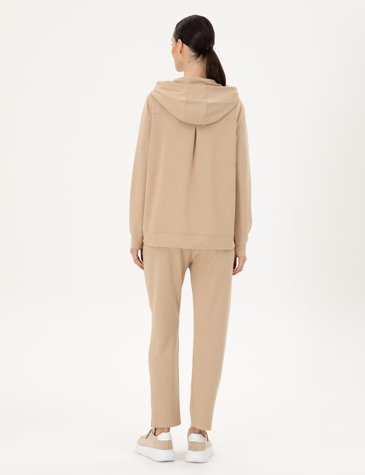 Bej Regular Fit Eşofman Altı - 50300857006