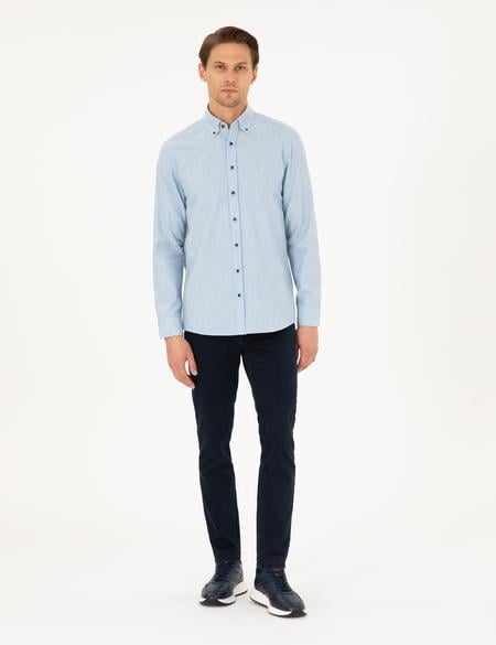 Mavi Regular Fit Uzun Kollu Gömlek - 50292106024